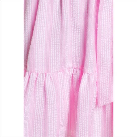 Lilly Pulitzer Trisha Pink Seersucker Dress NWT 0 - Picture 7 of 16